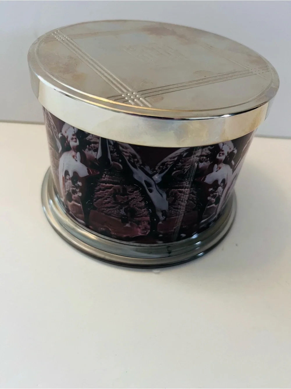Homeworx Slatkin & Co. Fantastic Fudge Scented 3 Wick Candle Unburned 14 Oz.